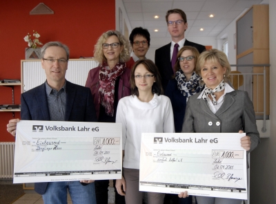 Spendenübergabe in der BTG