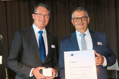 Viele Glückwünsche zum 50-Jährigen