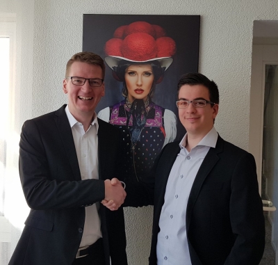 Wir gratulieren unserem neuen Steuerberater Stefan Wacker